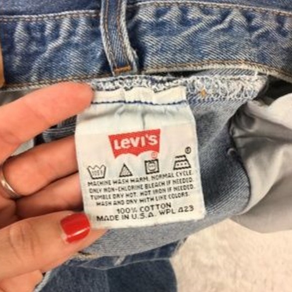 vintage made in USA levi’s 501 student jeans - Picture 4 of 9